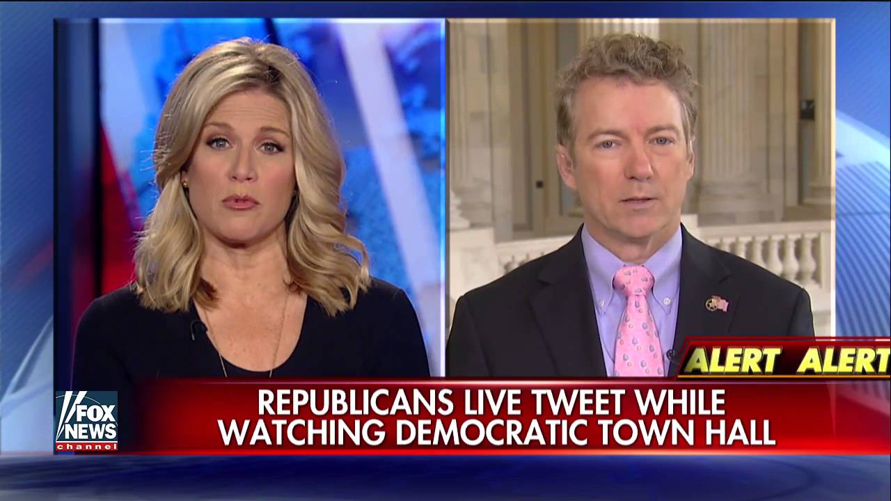 Rand Paul sounds off on Democratic town hall