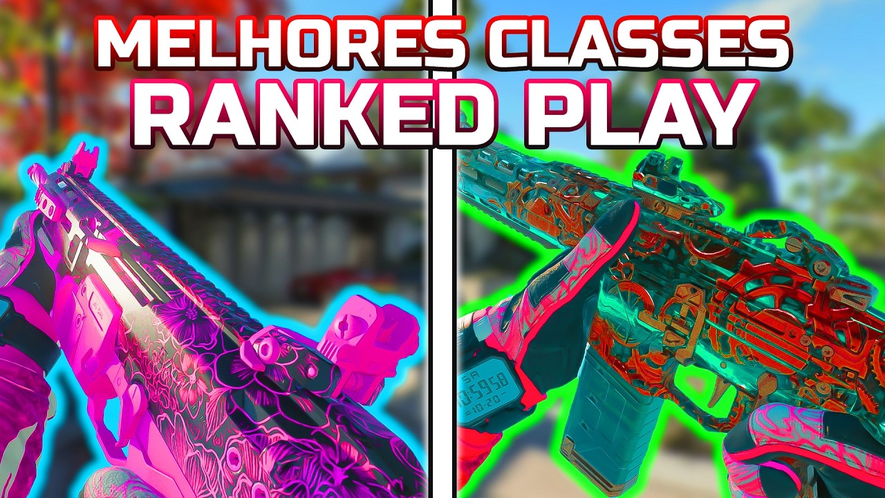 MELHORES CLASSES para RANKED PLAY COD BLACK OPS 7!