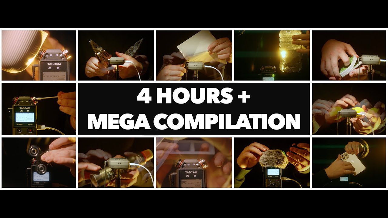 5 HOUR ASMR COMPILATION - TASCAM