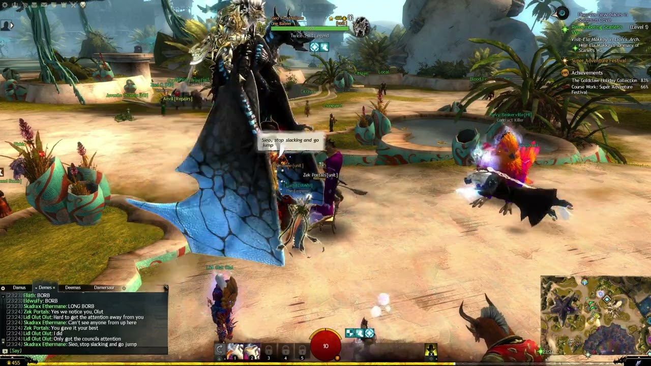 Guild Wars 2: Long Cat glitch 2