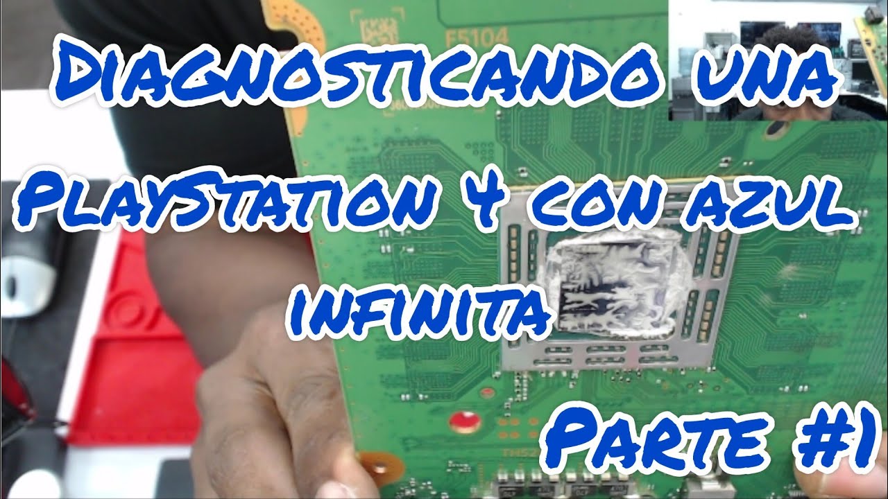 👉 Mira cual era la causa de la luz azul infinita en esta PlayStation 4.