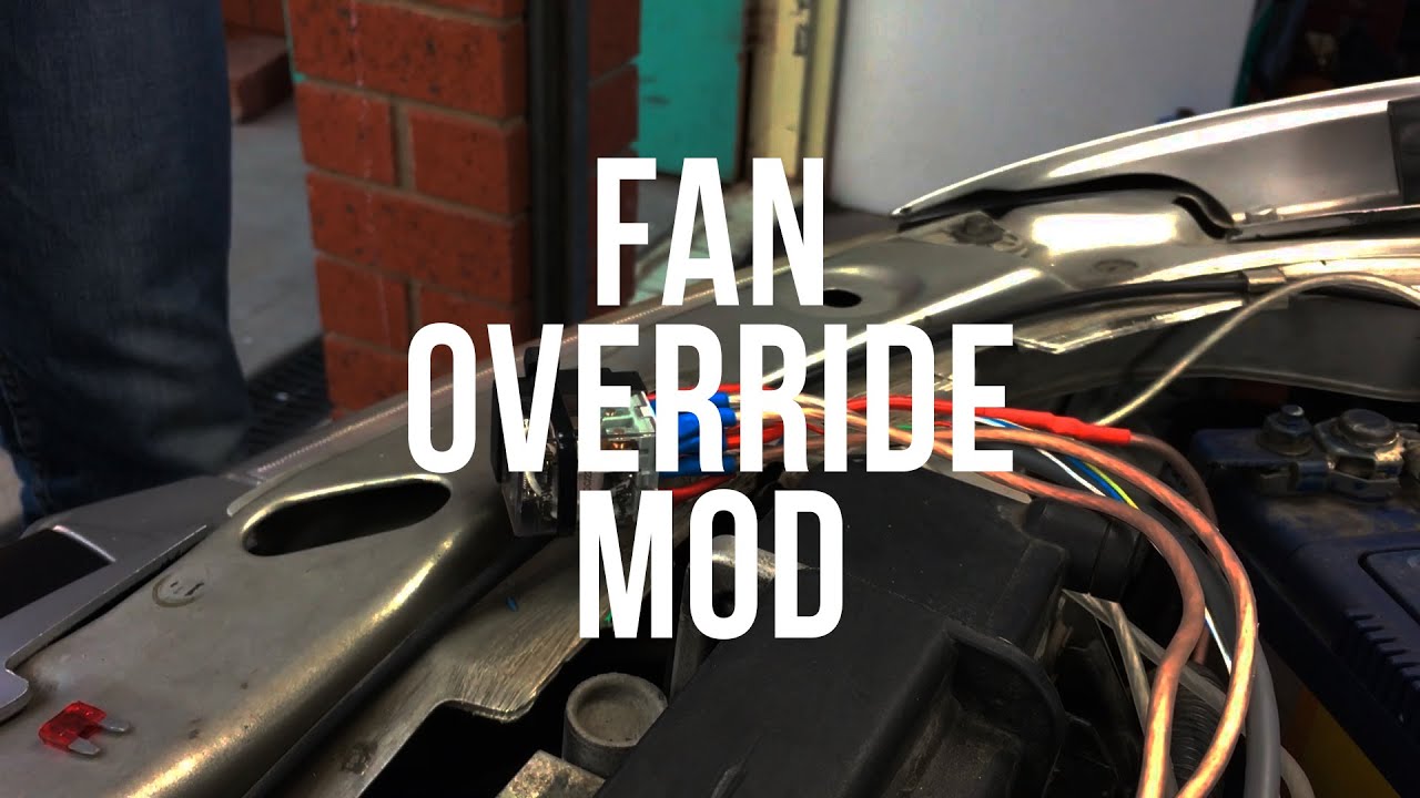 High Speed Engine Fan Override Mod
