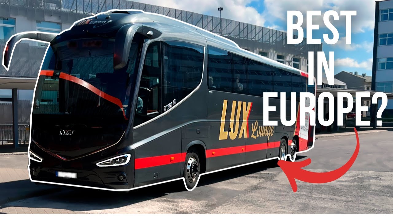 AMAZING LuxExpress RELAX Seats Experience | Tallinn - Vilnius Trip Review