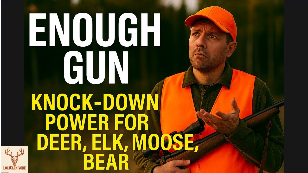 Достаточно оружия: этическая сила для оленей, лосей, лосей и медведей