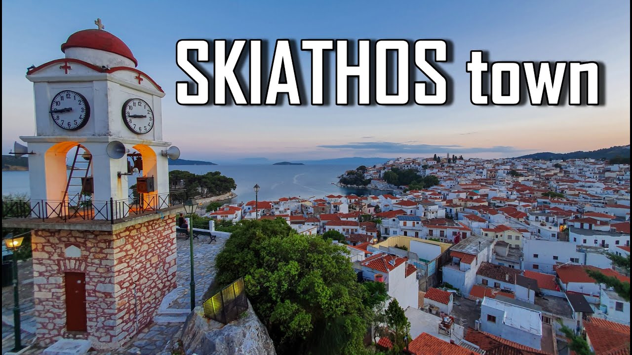 AGIOS NIKOLAOS & CLOCK TOWER - Must Visit Place In Skiathos Town