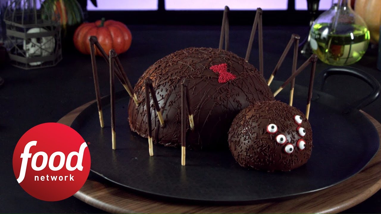 Surprise Spider Cake | Food Network