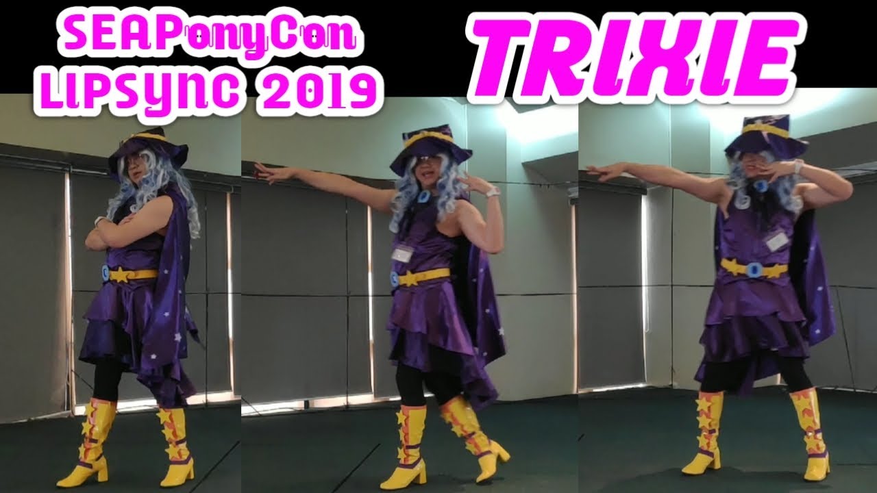 SEAPonyCon 2019 Lipsync Battle with Trixie with Tricks Up My Sleeve