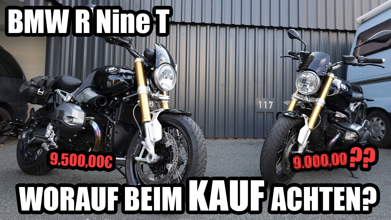 BMW R Nine T (r9t) - KAUFBERATUNG & DIREKTVERGLEICH