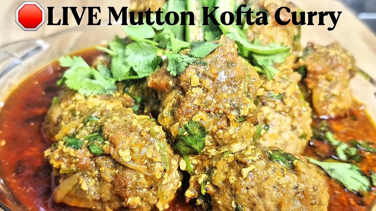 🤫 Mutton Kofta Curry: Soft aur Juicy Kofta banane ka asli raaz | LIVE 🛑Habibi Zaika Vlogs is live