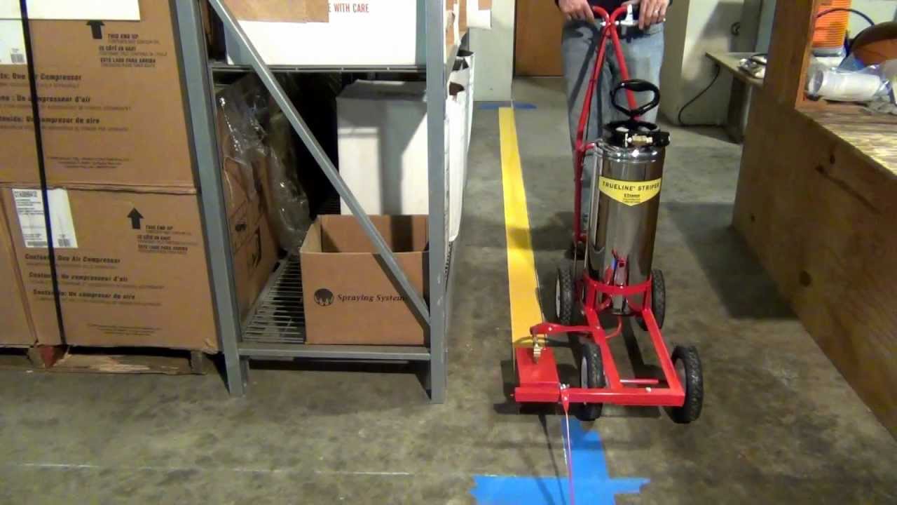 Parking Lot Striping Machine, Save Money Compared to Aerosol