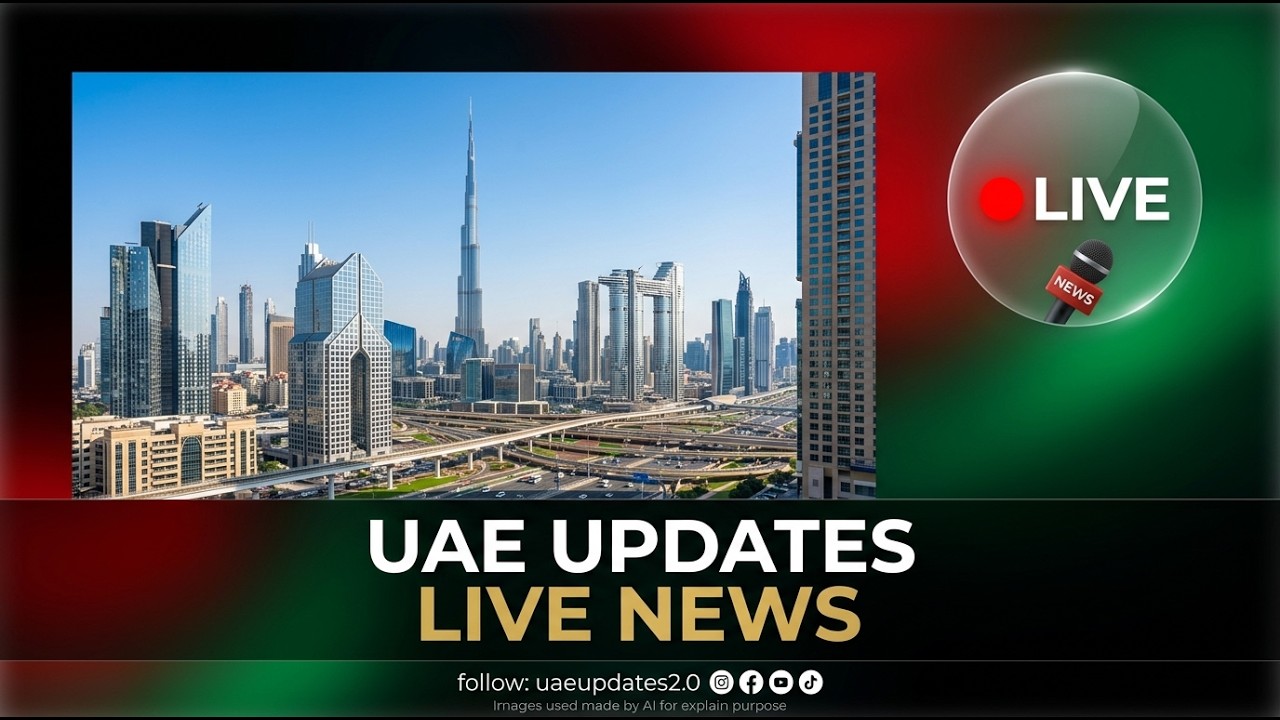 🔴Live - UAE Updates | uae news today | News UAE today | Live News UAE | uae live