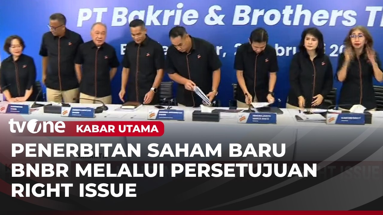 BNBR Kantongi Persetujuan Right Issue | Kabar Utama