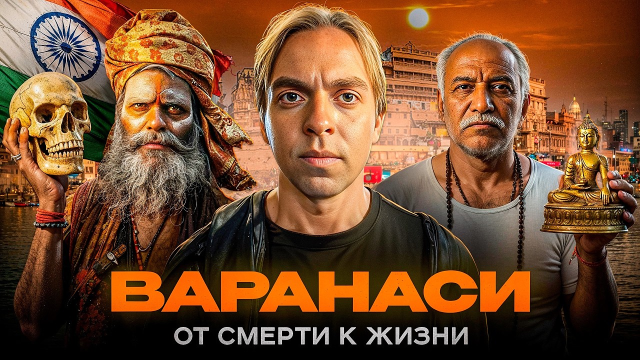 Понять ВАРАНАСИ: мой разговор с Агхори, священная Ганга-Аарти и тайны шёлка Баранаси