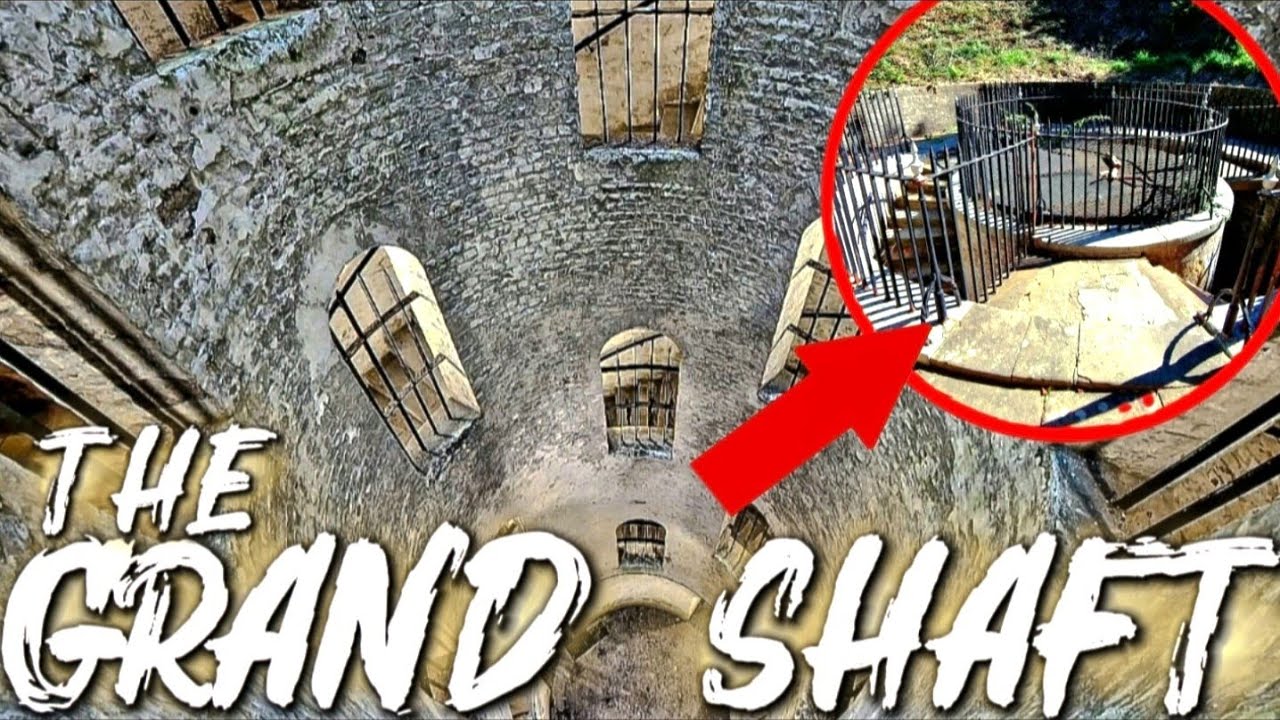Inside The Grand Shaft - Triple Helix Military Staircase Tower | Western Heights | DOVER