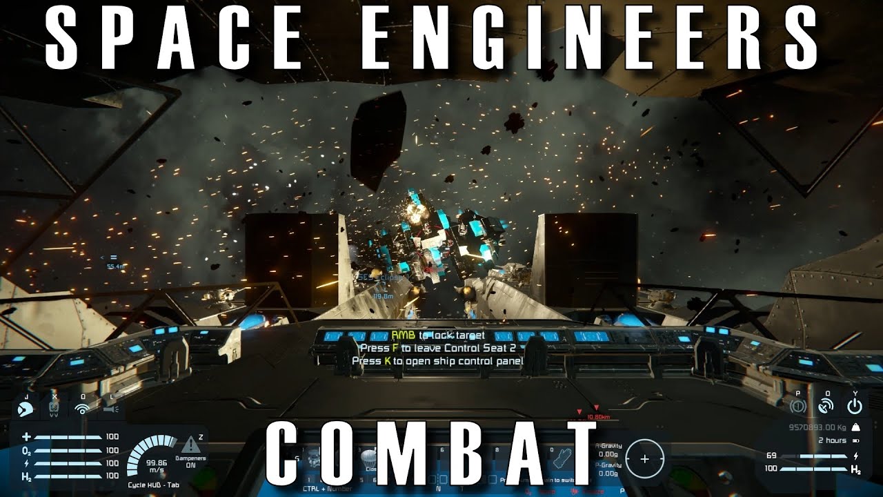 Combat Testing A Massive Warship in PvE | Space Engineers