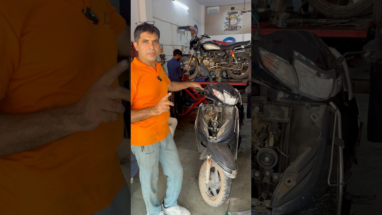 Honda Activa h smart Starting Problem #bs6 #automobile #bikeservice #indianbikes #hondaactiva