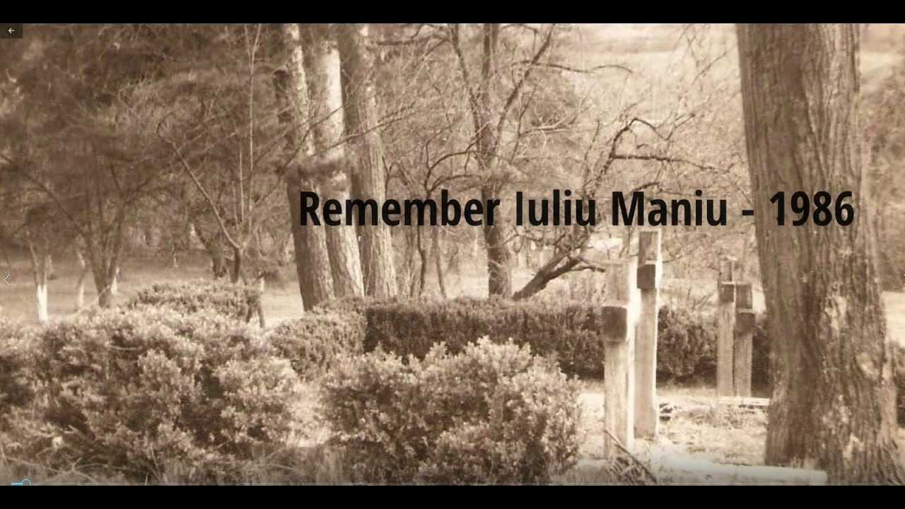 REMEMBER IULIU MANIU-1986