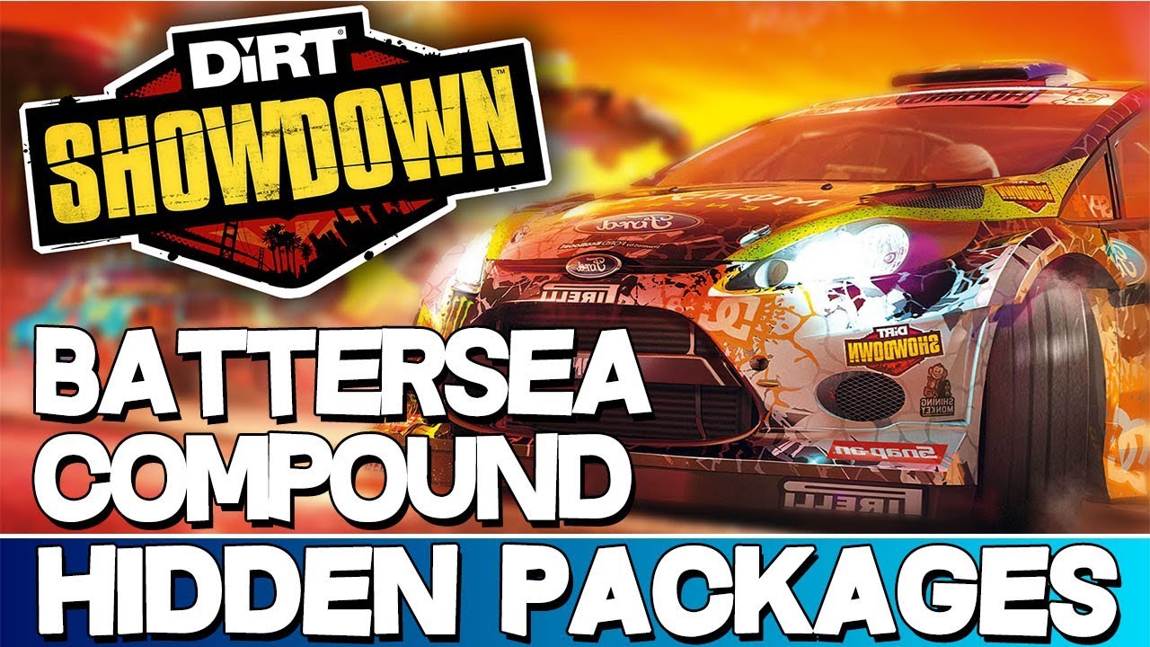 DiRT Showdown | Battersea Compound All Hidden Package Locations