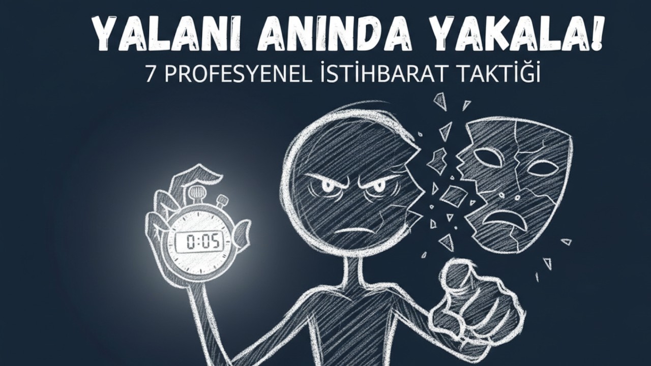 Yalanı Anında Yakalayın: 7 Profesyonel İstihbarat Taktiği
