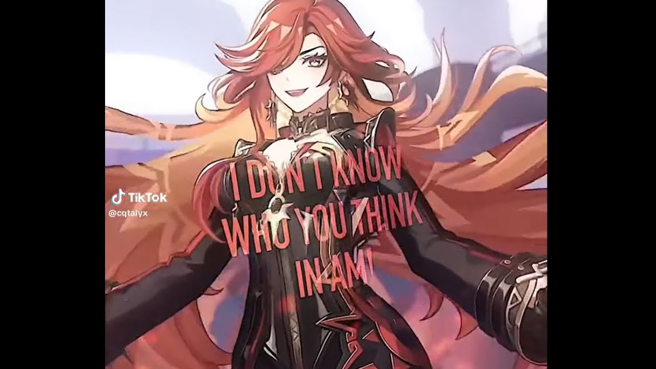 Genshin Impact Tik toks, because Natlan and The Pyro Archon is here!!