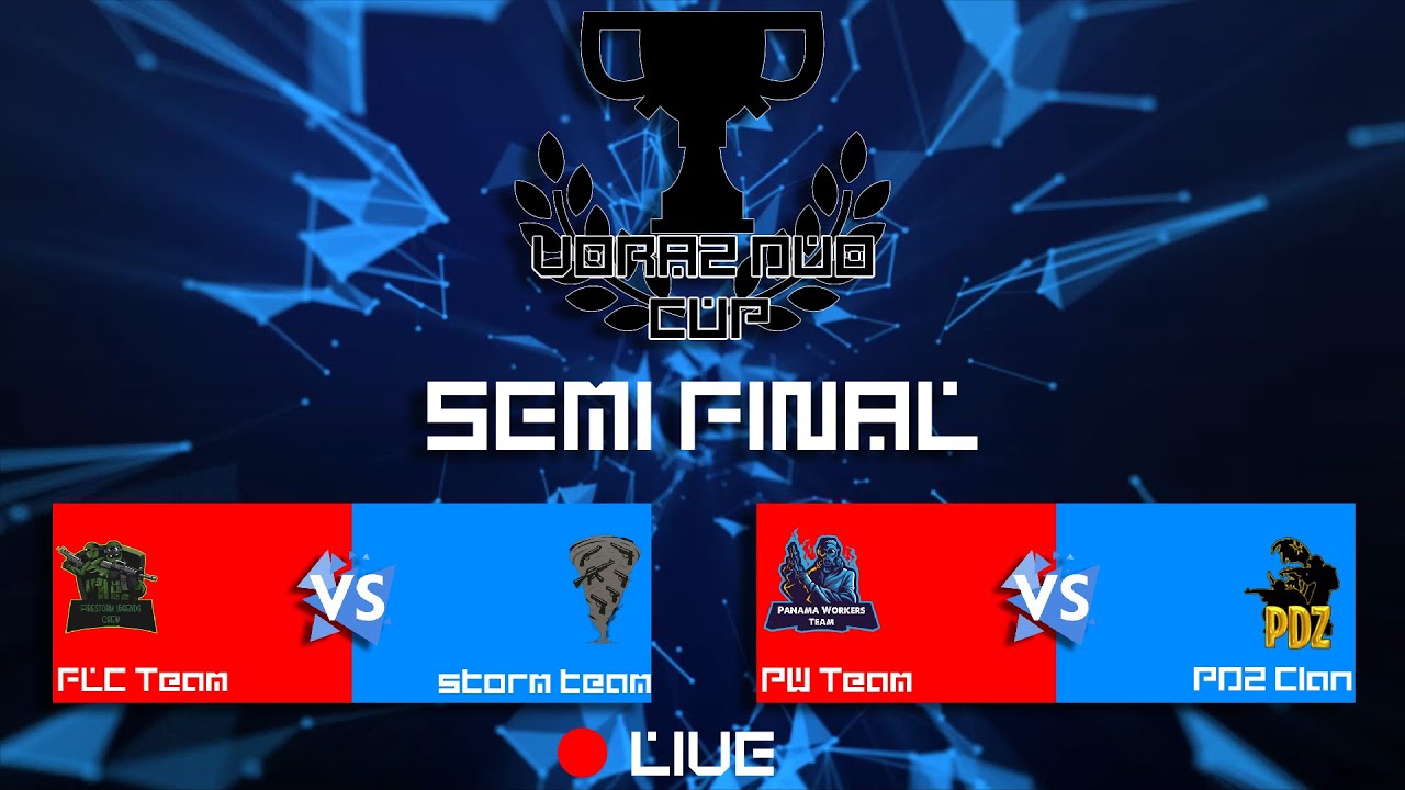 VORAZ DUO CUP: SEMI FINAL | Storm Team vs FLC Team | PW Team vs PDZ Clan | RUS DUB