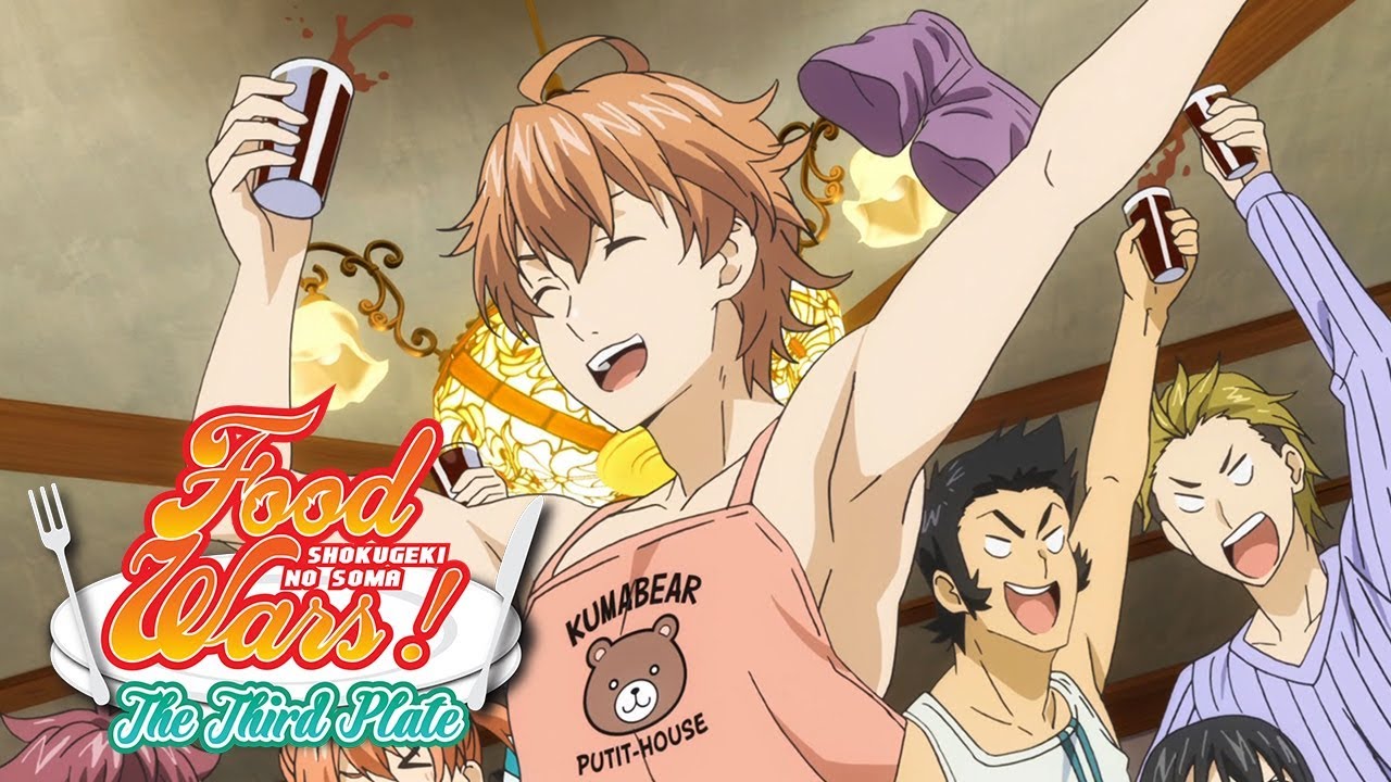 Party at the Polar Star Dorm | Food Wars! The Third Plate