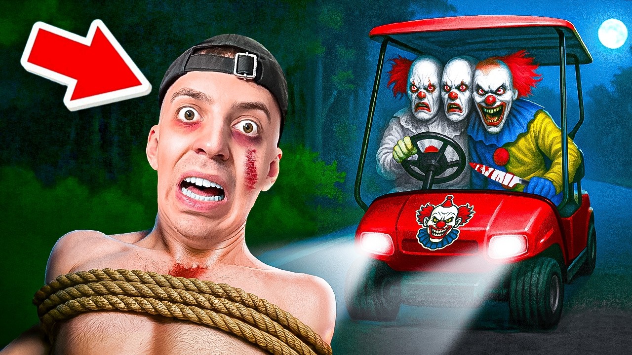 HORROR CLOWN hat mich ÜBERFAHREN! 😭 (eskaliert)