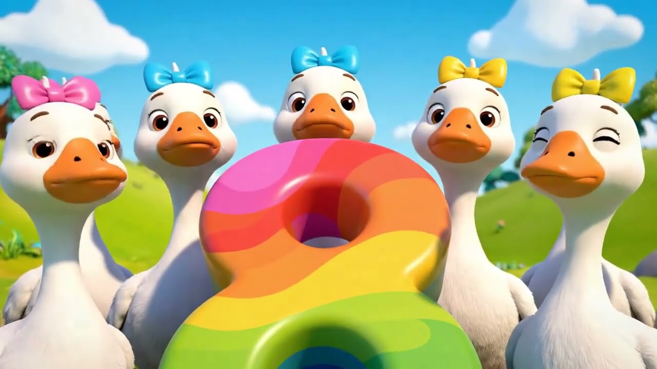 Chubby Animals Count 1–20 🐻🐔 | Fun Counting Song for Kids