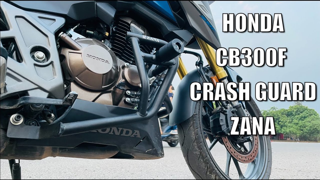 Zana Crash Guard for CB300F Installation, Enhancing Safety and Style #zana #crashguard #crash