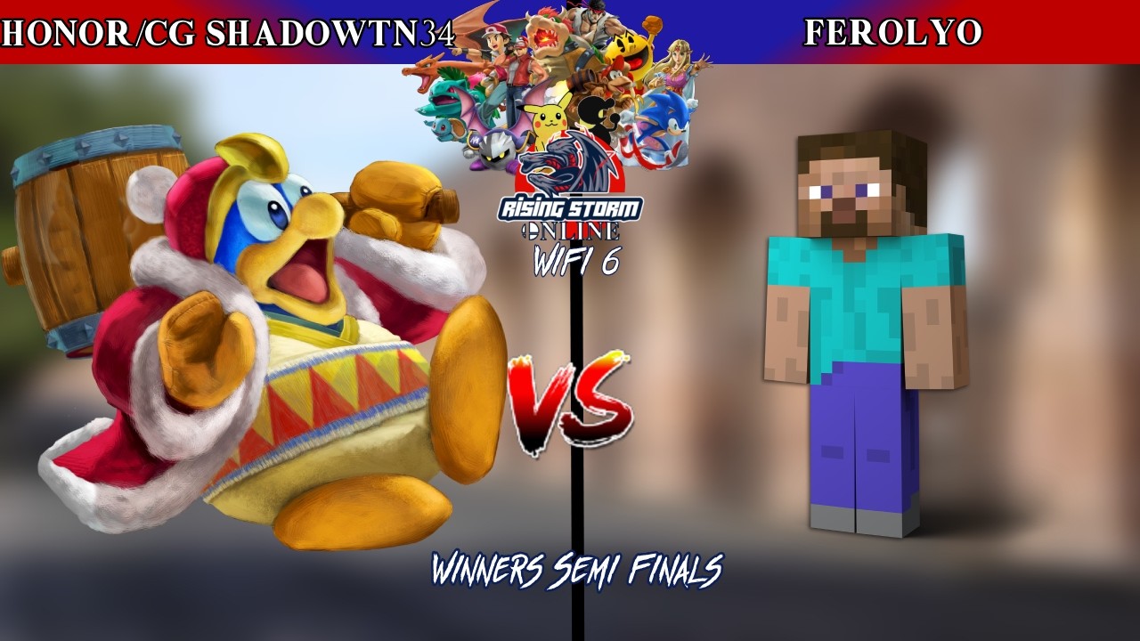 Rising Storm Wifi #6 | Honor/CG ShadowTN34 (King DDD) Vs  Ferolyo (Steve)