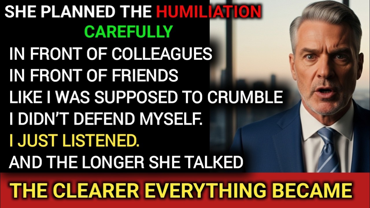She Thought Public Humiliation Would Break Me — It Clarified Things