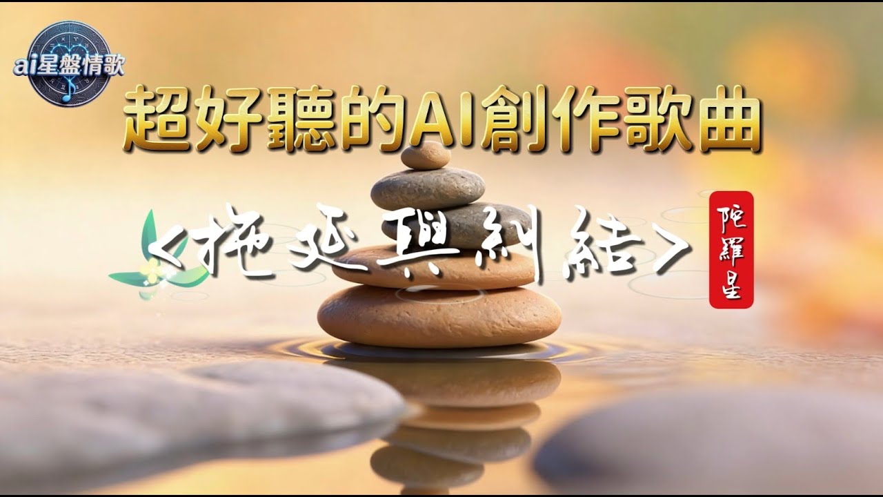 紫微星盤之歌!『拖延與糾結』這首歌，就像『陀羅星』一樣—他是「在寂靜的旋轉中，淬鍊出如鑽般的韌性，並在每一次的糾纏與反思中，為生命挖掘出深不見底之智慧的靈魂鑽探家」。#AI創作情歌