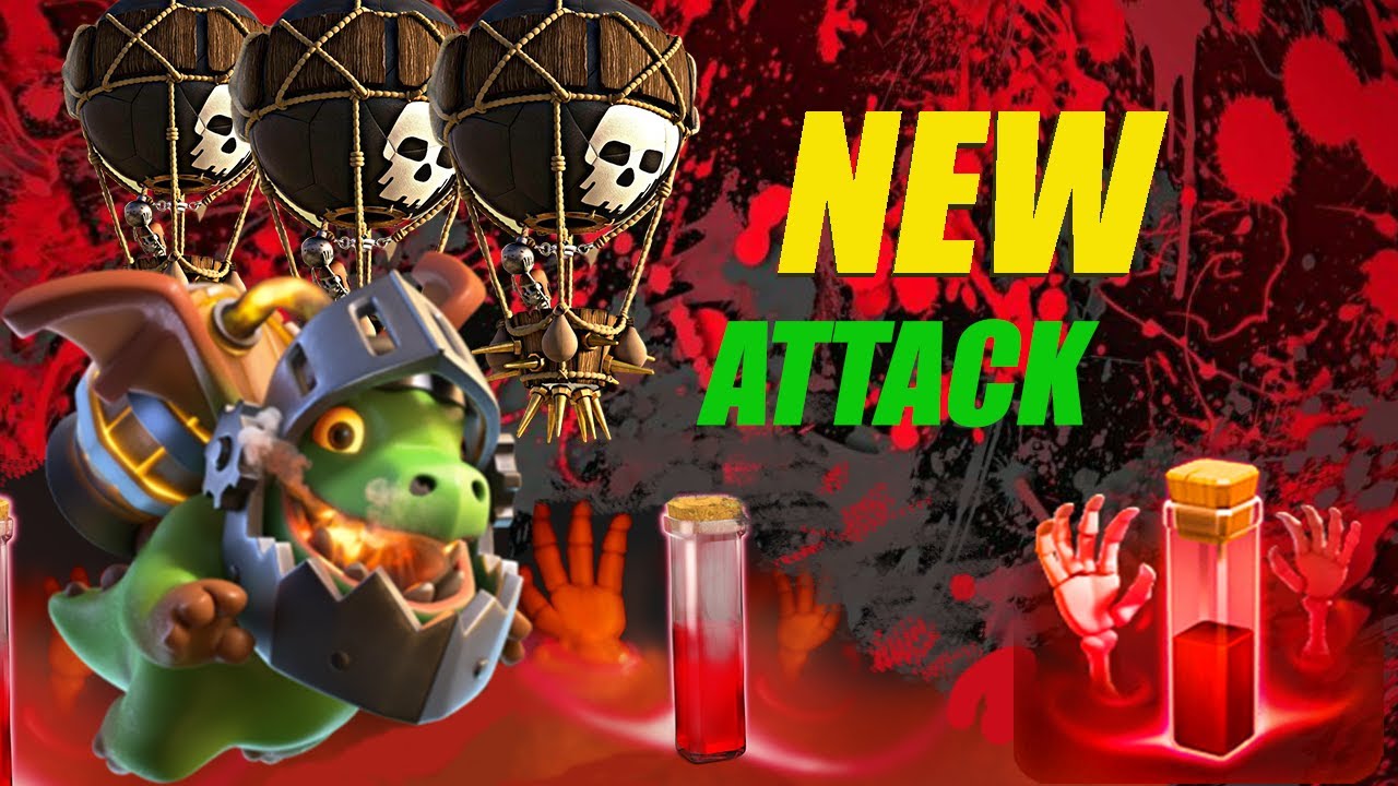 INFERNO DRAG SKELLY ATTACK!!!TH13 ATTACK STRATEGY