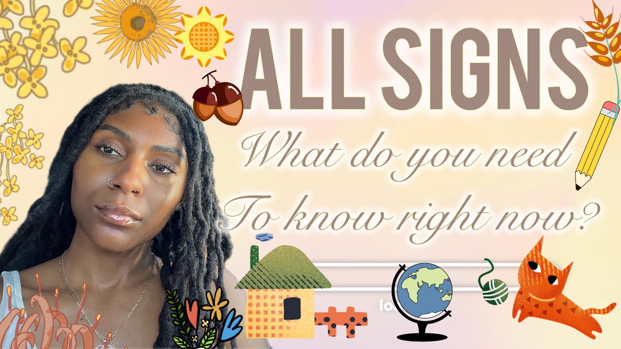 All signs💗What do you need to know RIGHT NOW? All zodiac signs tarot