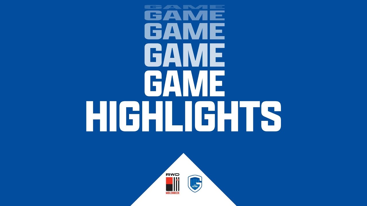 ⚽️1 - RWDM - KRC Genk: 0-4 Game Highlights (29/07/2023)