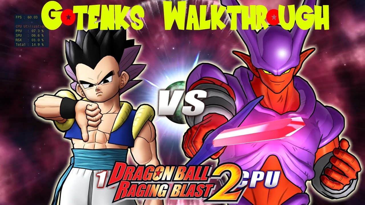 Dragon Ball Raging Blast 2 Galaxy Mode Gotenks Walkthrough