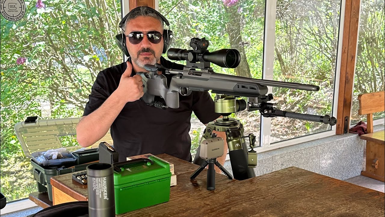 Yivli tüfek SUSTURUCU ile  degişik fişek karşilaştırma.