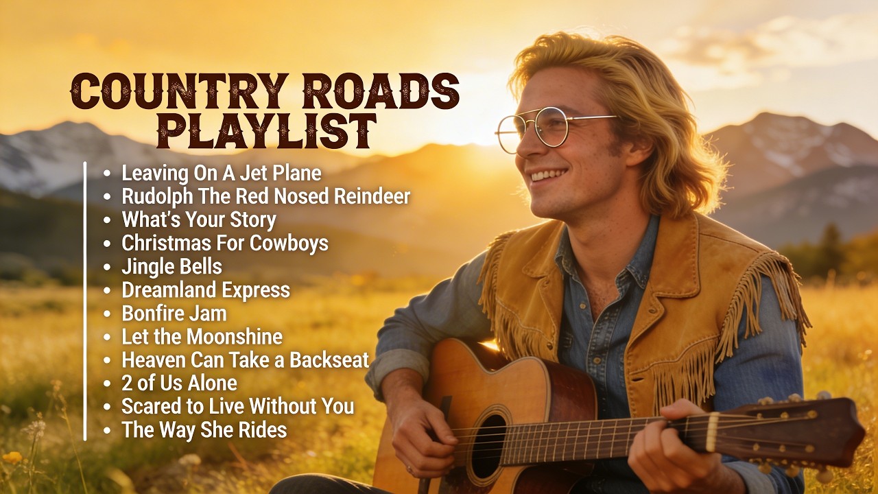 Tribute to Classic Country | John Denver Style Country Playlist