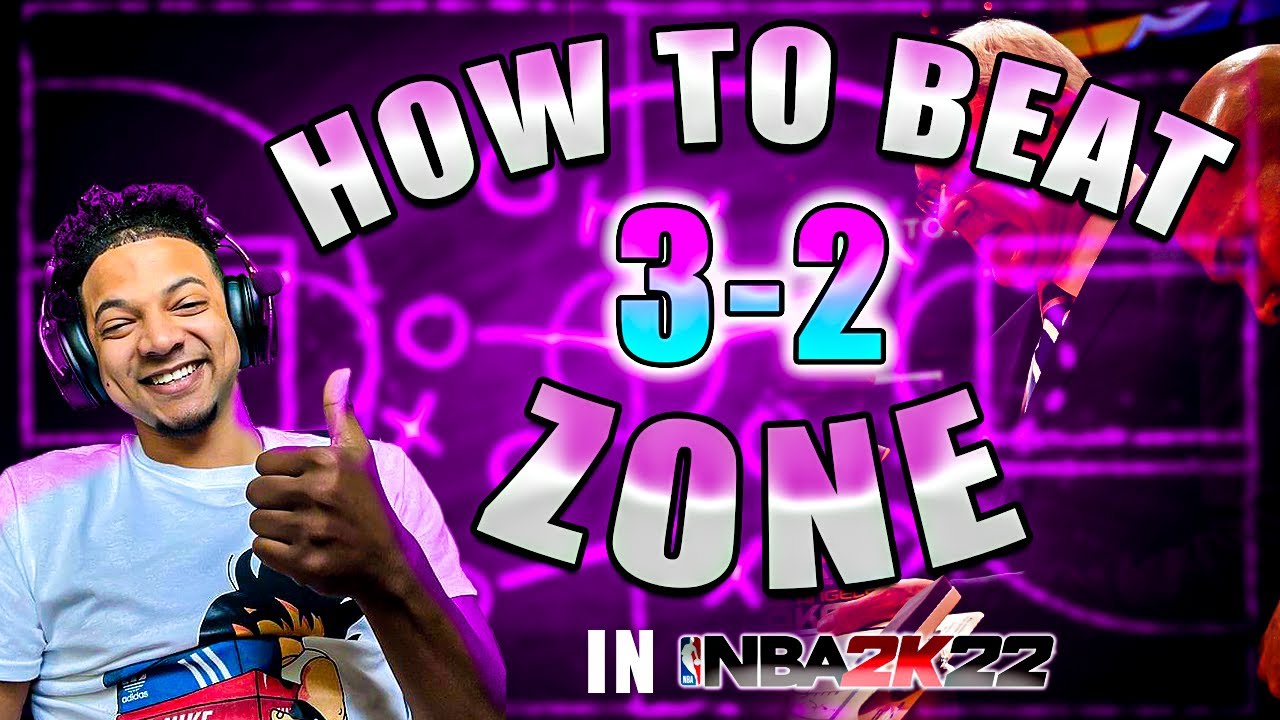 WITH THESE TIPS YOU WILL NEVER LOSE AGAIN IN NBA2K22!~ HOW TO BEAT 3-2 ZONE! ~INCREASE YOUR NBA2K IQ