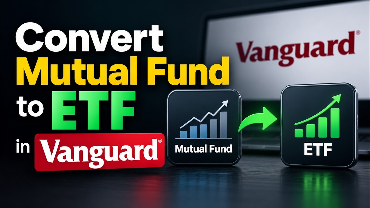 How to Convert Mutual Fund to ETF in Vanguard | Non-Taxable Vanguard ETF Conversion Guide