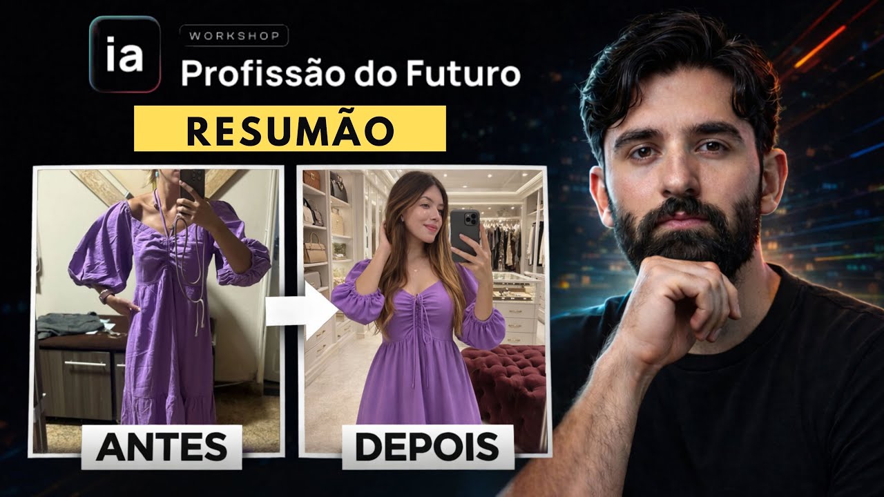 RESUMÃO DO WORKSHOP IA PROFISSÃO DO FUTURO