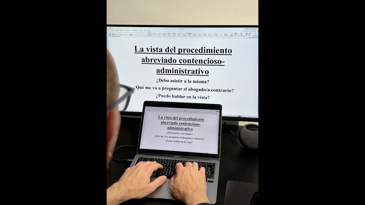 La vista en el procedimiento abreviado contencioso-administrativo