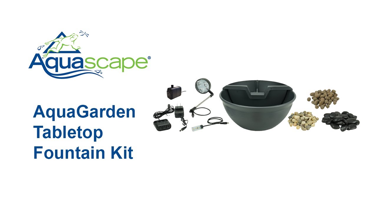 AquaGarden Tabletop Fountain Kit by Aquascape