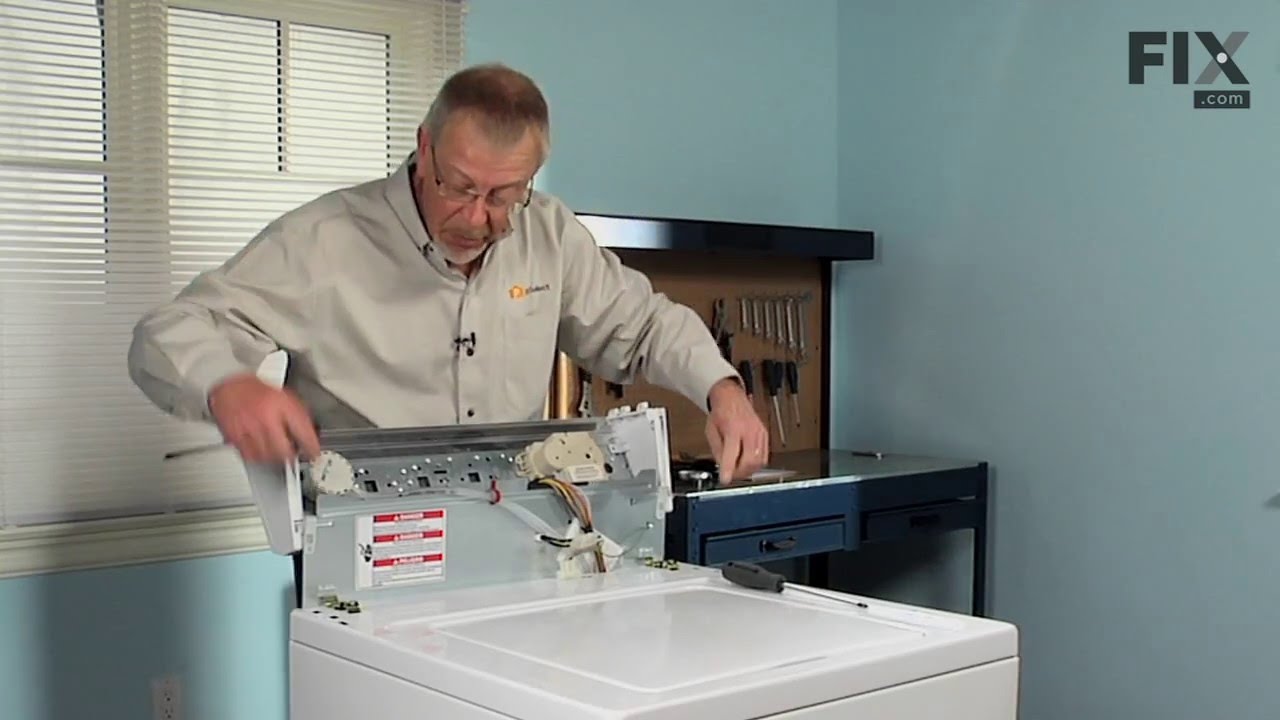 Whirlpool Washer Repair – How to replace the Lid Switch