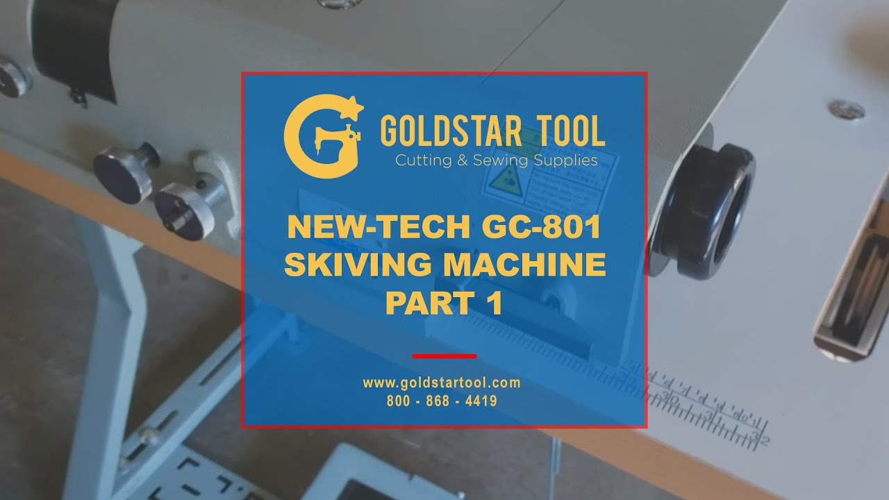 Tutorial -Assembling the New-Tech GC-801 Skiving Machine- Part 1 -Goldstartool.com - 800-868-4419