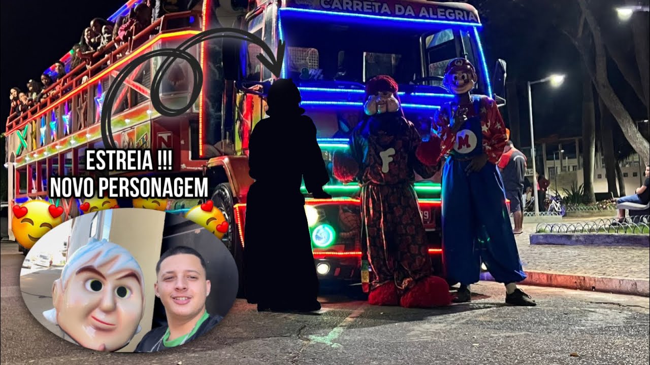 Carreta mundo mágico em Coqueiral - MG / Novo personagem 🤩