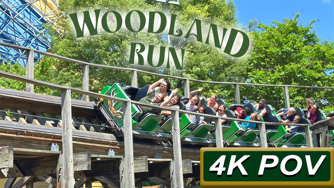 Woodland Run (4K OFF Ride POV)- Kentucky Kingdom, Louisville, KY