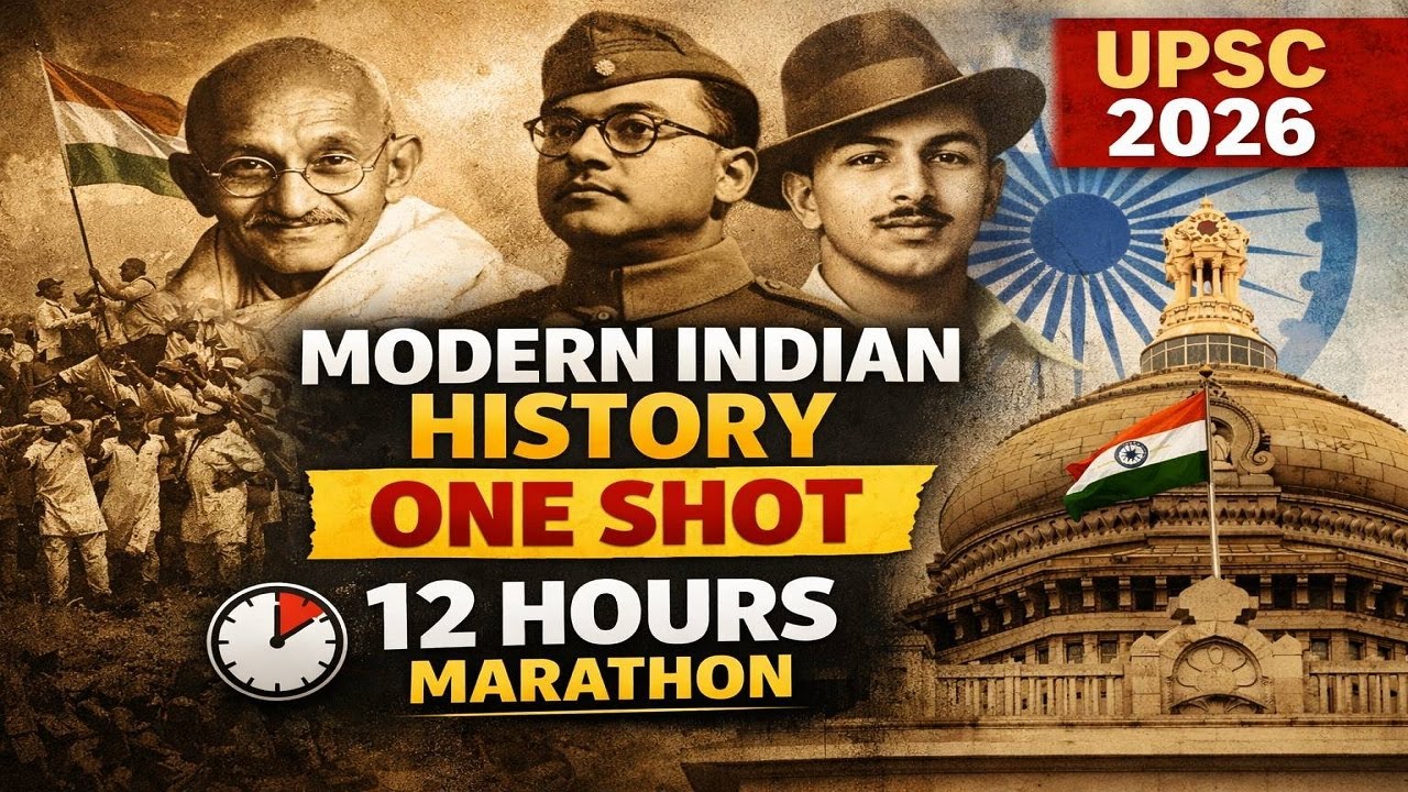Complete Modern History for UPSC 2026