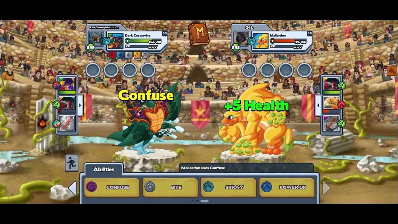 2HP Clutch Platinum Arena Battles #miscrits 