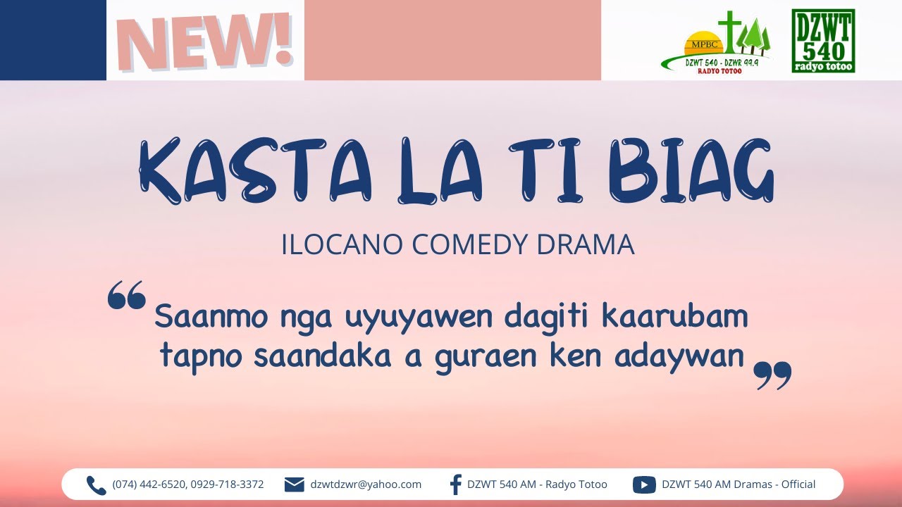 Kasta la ti Biag - July 6, 2024 #IlocanoComedyDrama